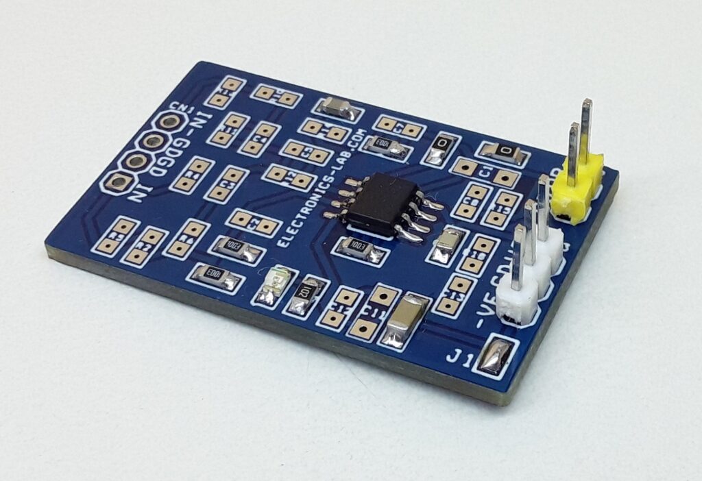 Universal Op-Amp Board for SMD SOIC-8 Package