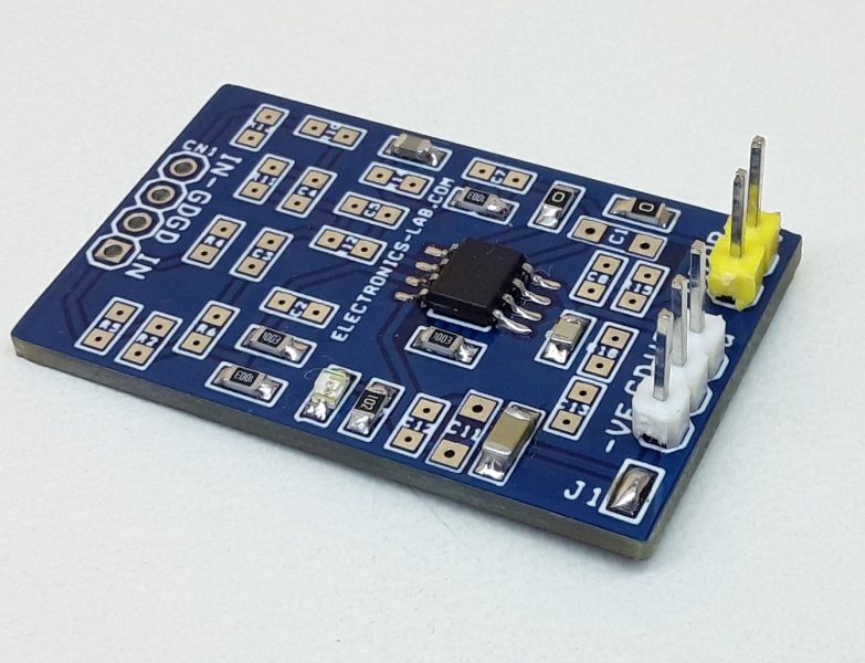 Universal Op-Amp Board for SMD SOIC-8 Package