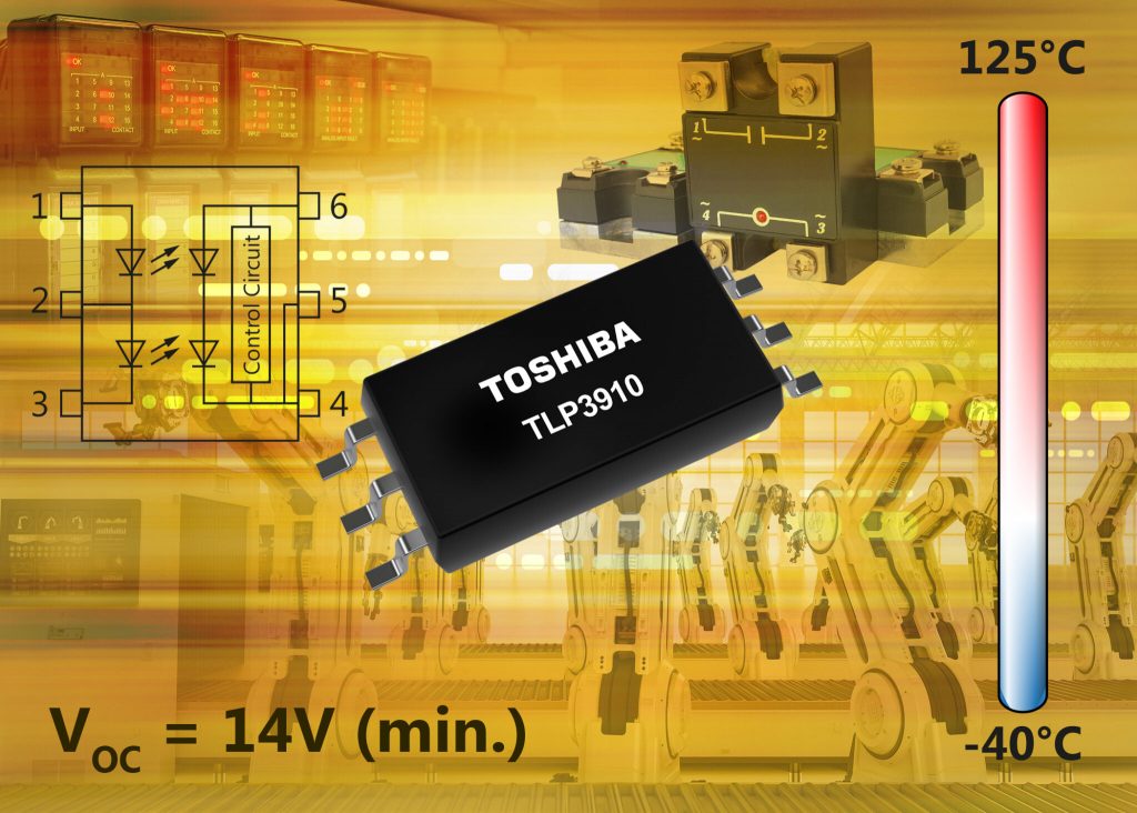 Toshiba announces new photovoltaic-output photocoupler