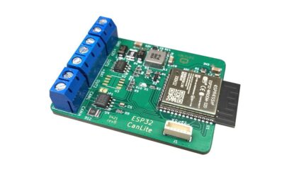 VoltLog’s CanLite is an ESP32-based CAN Bus Development Board