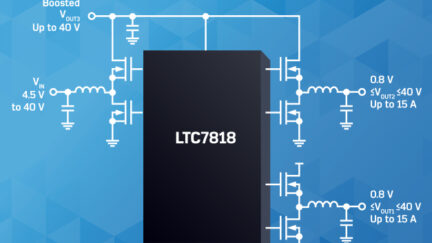 LTC7818 – 40V, Low IQ, 3MHz, Triple Output Buck/Buck/Boost Synchronous Controller