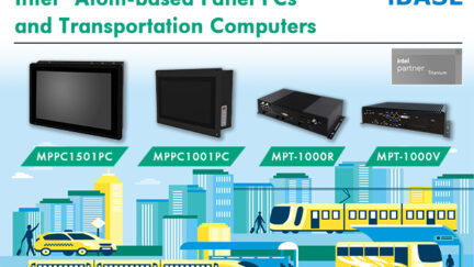 IBASE Adds a New Line of Intel® Atom-based Railway Computing Solutions