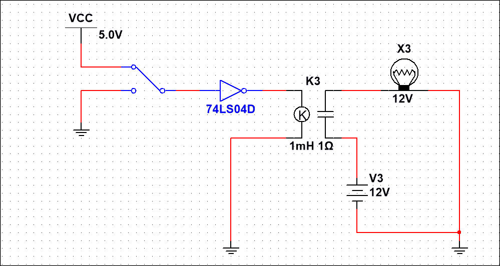 NOT Gate Simulation