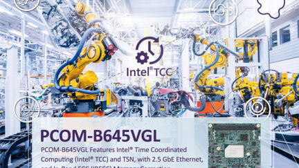 PCOM-B645VGL is COM Express Type 6 Compact Module Powered by Intel Atom x6000E Series Processor