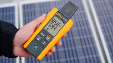 IRR1-SOL Solar Irradiance Meter helps troubleshooting of photovoltaic installations