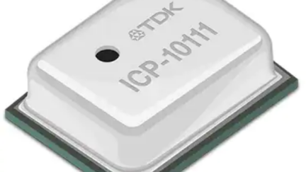 ICP-10111 Barometric Pressure Sensor consumes only 1.3 µA @ 1Hz