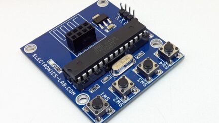 4 Channel RF Remote Transmitter using nRF24L01- Arduino Compatible