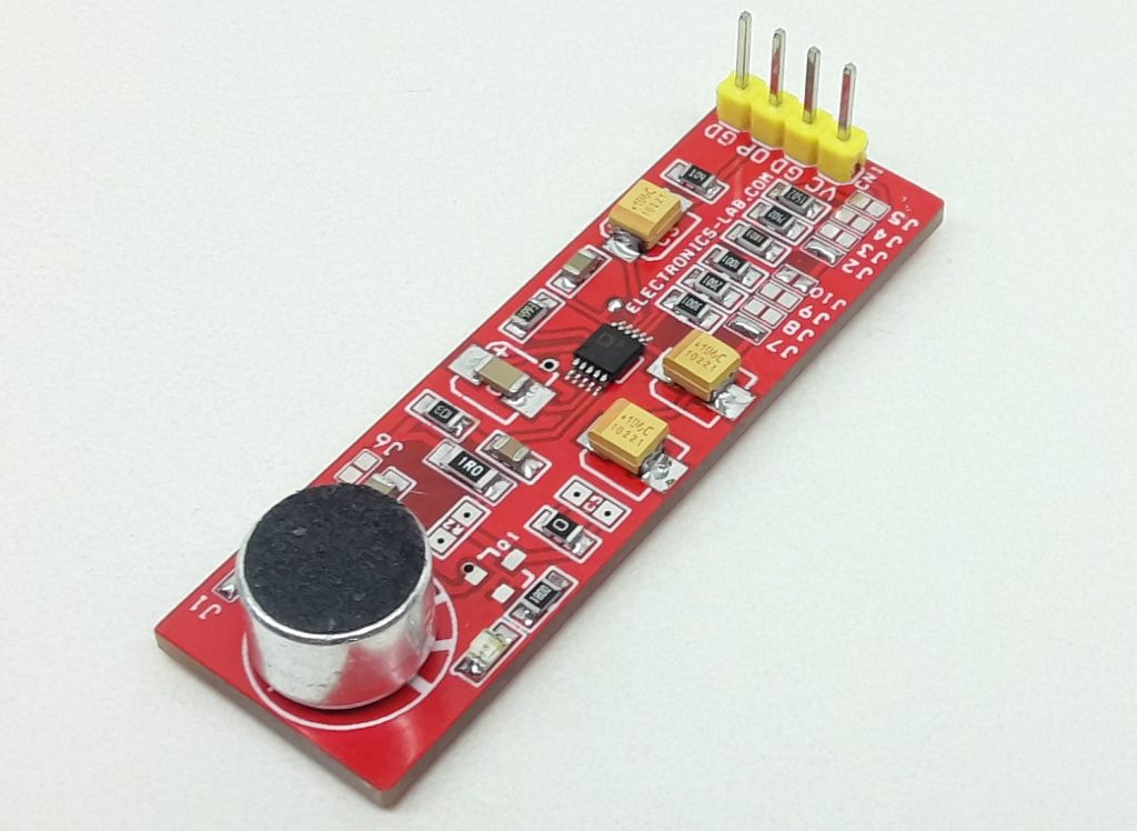 Low Voltage Microphone Preamplifier with Variable Compression and Noise
