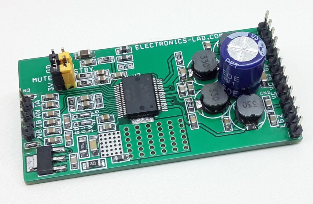 5 W + 5 W Dual BTL Class-D Audio Amplifier