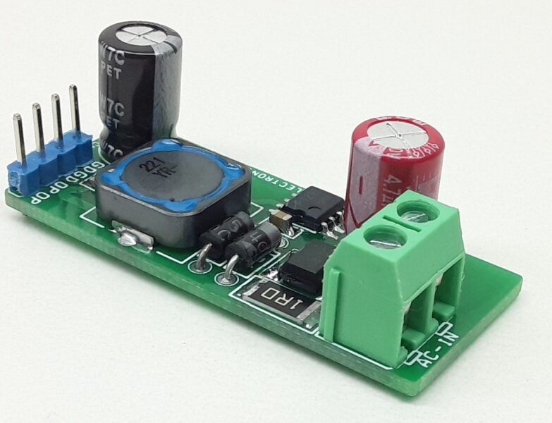 230V AC Input – 12V Output DC Converter, Non-Isolated Buck Converter