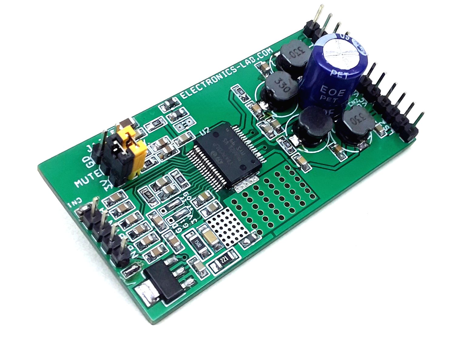 5 W + 5 W Dual BTL Class-D Audio Amplifier