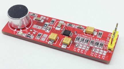 Low Voltage Microphone Preamplifier with Variable Compression and Noise Canceling