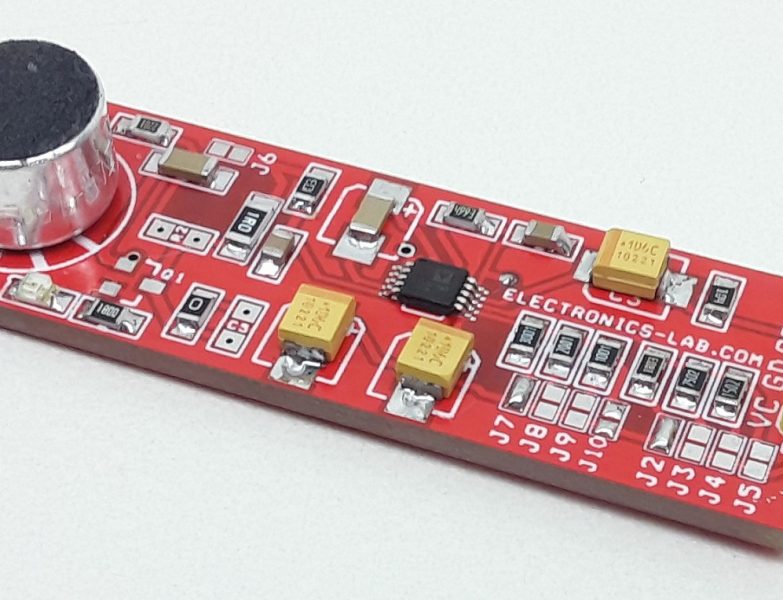 Low Voltage Microphone Preamplifier with Variable Compression and Noise Canceling