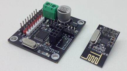 8 Channel RC Servo Driver Over RF Link using NRF24L01 RF Module – Arduino Compatible