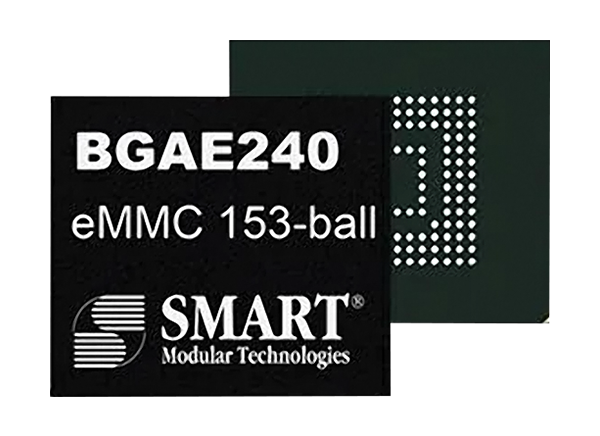 SMART Modular Technologies DuraFlash™ BGAE240 eMMC Memory