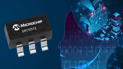 Microchip Introduces High-Speed Mode I2C Serial EEPROM with 128-Bit Serial Number