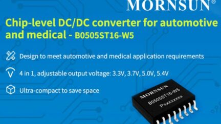 Ultra-Small Chip Level DC/DC Converter to Meet Isolation Protection Requirements