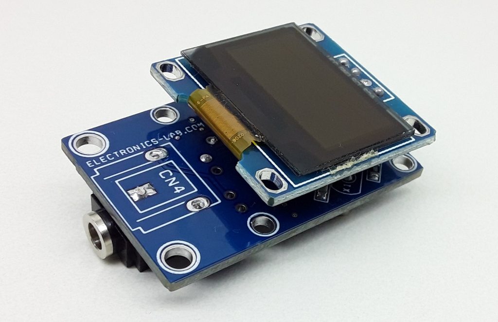 Analog Style VU Meter on OLED Display – Arduino Compatible