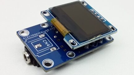 Analog Style VU Meter on OLED Display – Arduino Compatible
