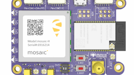 GPS/GNSS module receiver now features BLE/WiFi capabilities