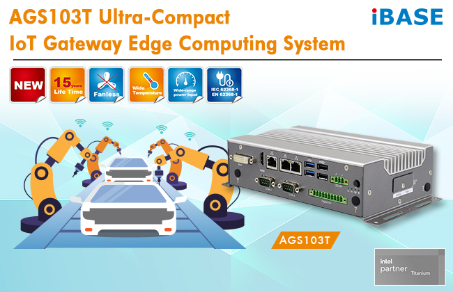 AGS103T Ultra-Compact IoT Gateway Edge Computing System