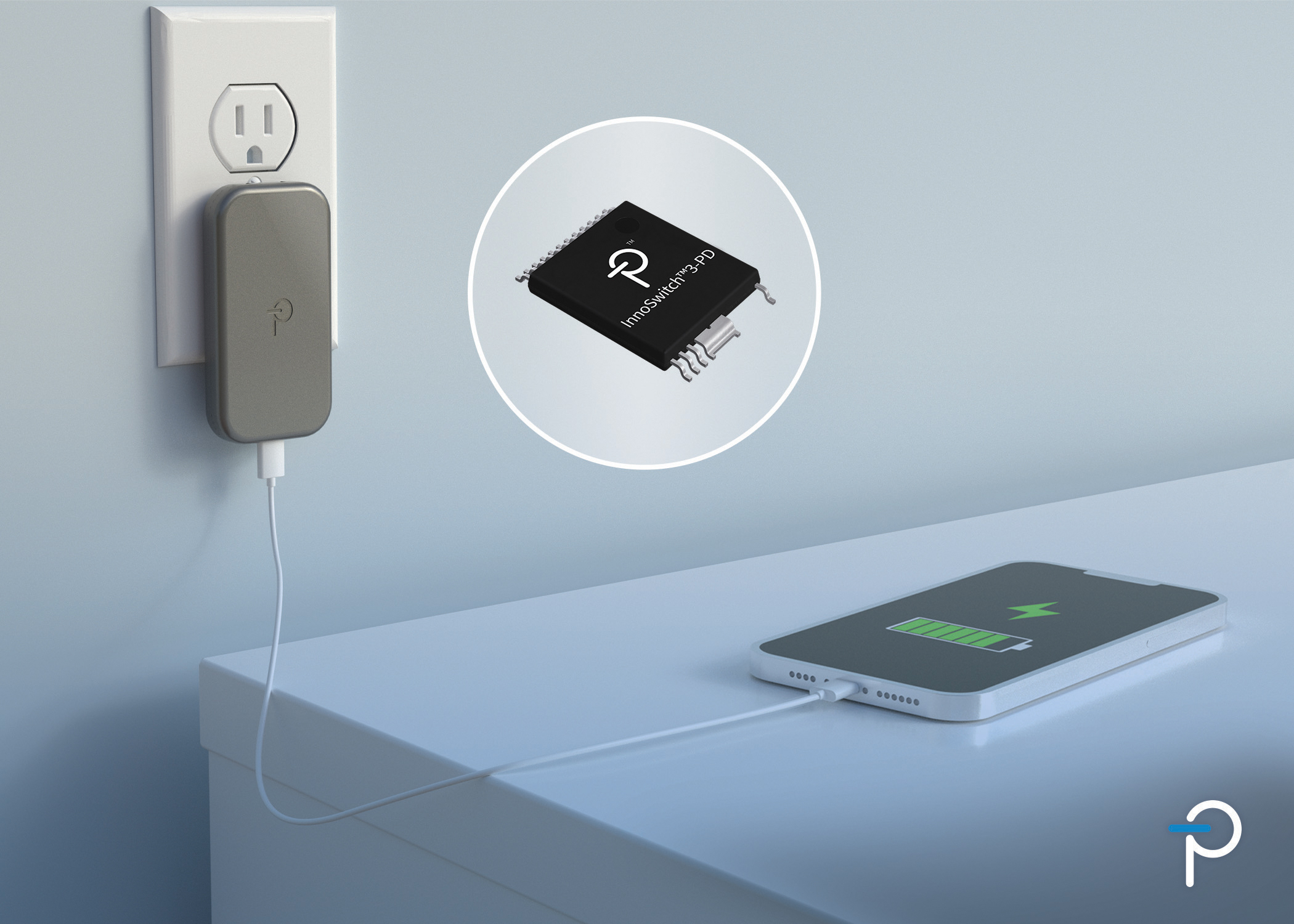 Flyback switcher ICs with built-in USB PD controller