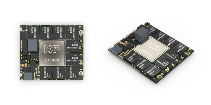 Compact LX2162A SOM From SolidRun Features 16 Cortex-A72 cores and 32GB DDR4 RAM