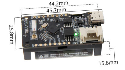 Meet ESP32-C3 Board on top of a Rechargeable 16340 Battery