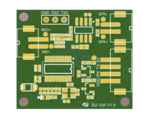 PCB of SU-10A Speech Recognition Module