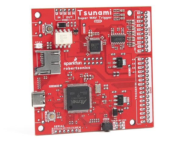 SparkFun’s Qwiic Tsunami Super WAV Trigger