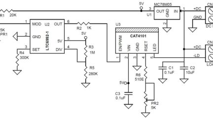 12W Constant-Current LED Driver with PWM Dimming – 12V DC@1A Input