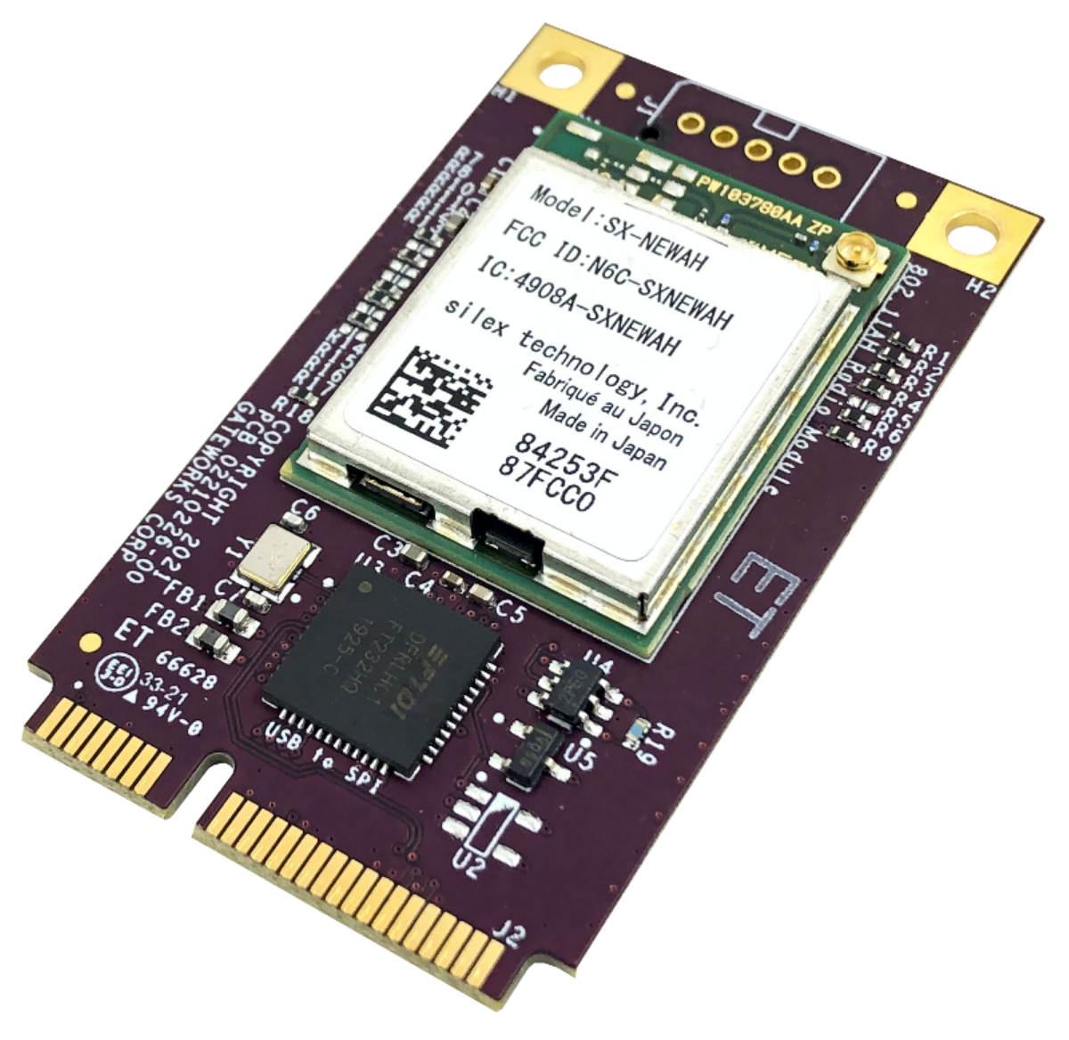 GW16146 802.11ah HaLow WiFi Mini-PCIe Radio