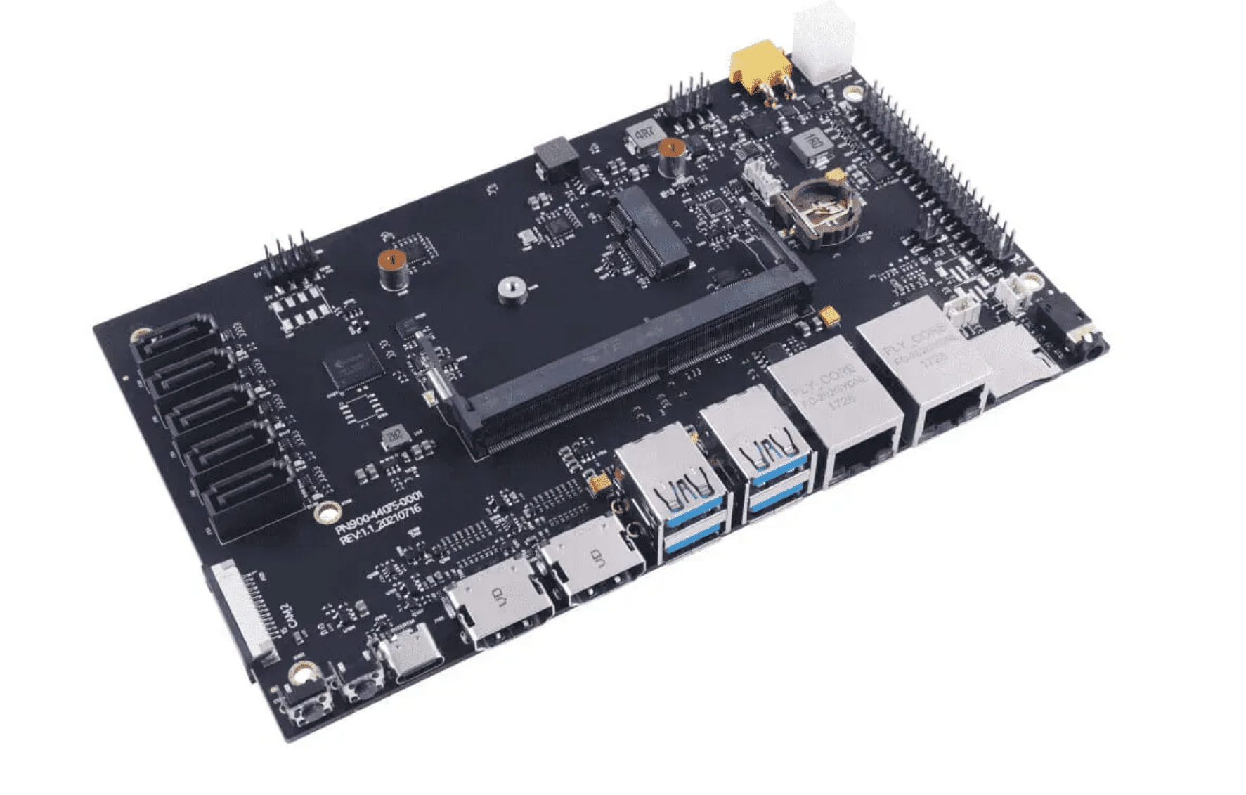 Leetop A205 – NVIDIA Jetson Nano/Xavier NX carrier board with Dual Gigabit Ethernet, 5 SATA, 6 CSI camera and Support for 4G