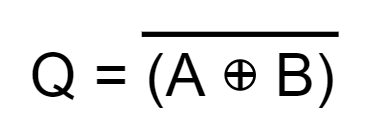 XNOR equation