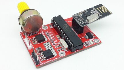 Radio Remote Control LED Dimmer Using NRF24L01 – Arduino Compatible