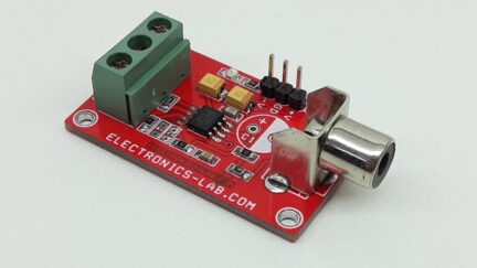 Balanced Line Receiver for Digital Signal Over Twisted Pair CAT-5 Cable