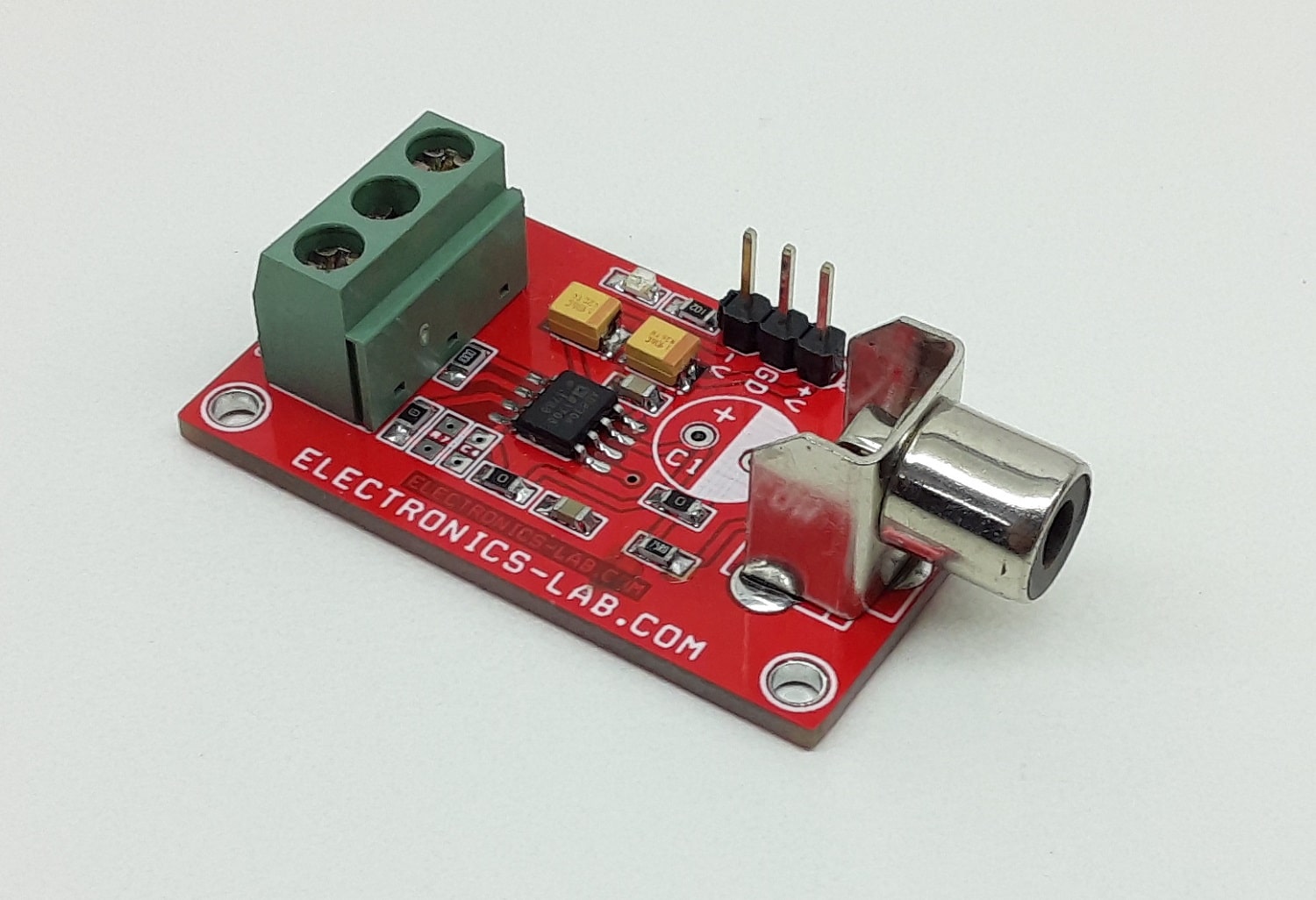 Balanced Line Receiver for Digital Signal Over Twisted Pair CAT-5 Cable