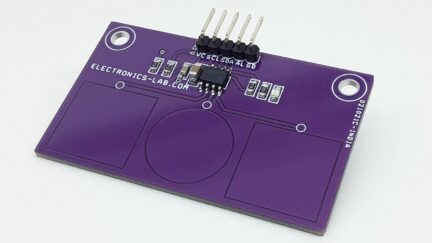 3 Channel Capacitive Touch Sensor with I2C