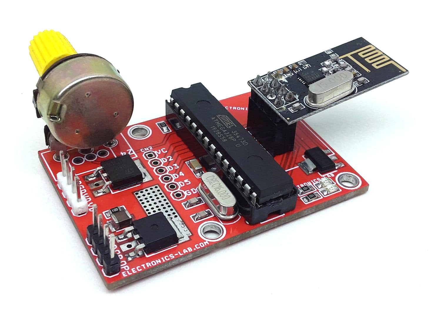 4-Channel Remote Receiver Using NRF24L01 Radio Module - Arduino