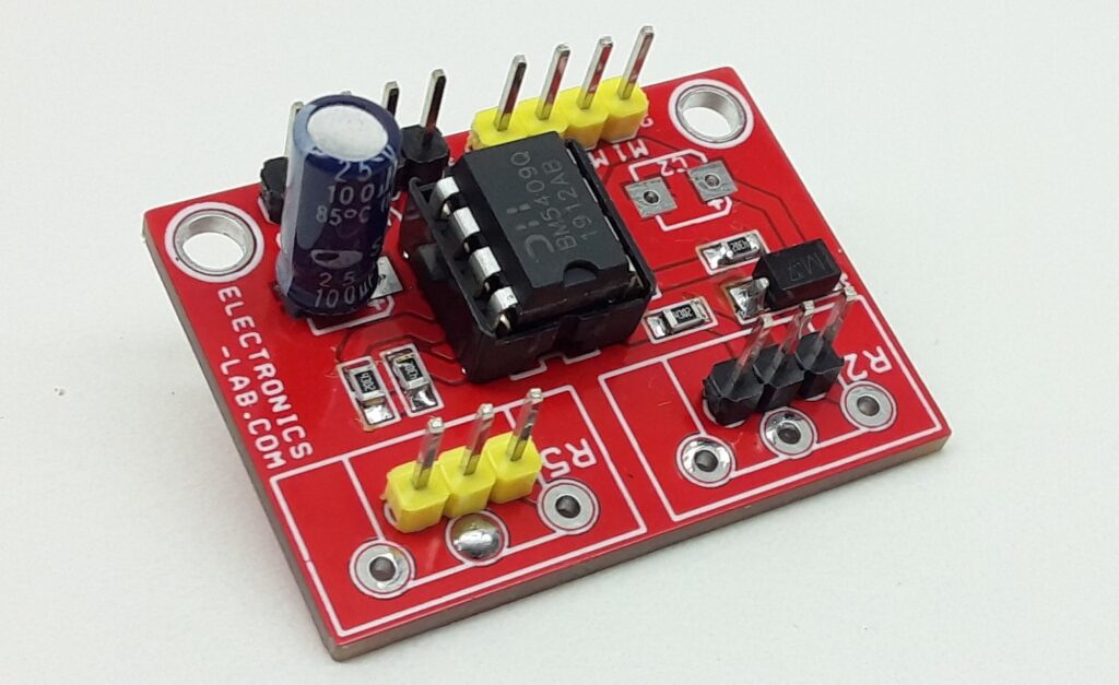 Closed Loop Analog Position Control using Brushed DC Motor and Potentiometer   