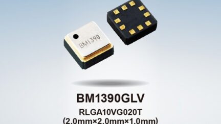 New IPX8 Rated Barometric Pressure Sensor IC: High Accuracy, Waterproof and performs temperature compensation