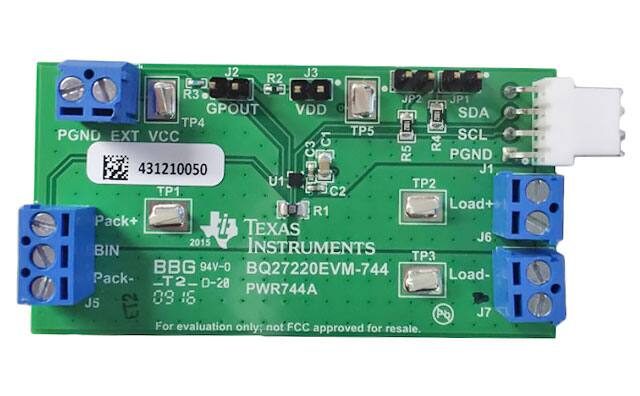 BQ27220 – Single cell pack/system-side CEDV battery fuel (gas) gauge w/pre-programmed chemistry profiles