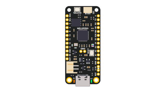 Melopero Shake RP2040 Diagram