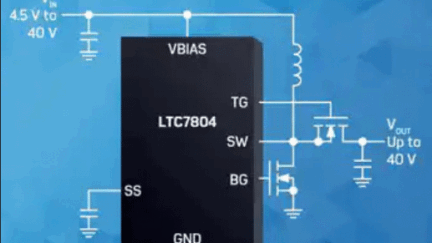 LTC7804 40 V 3 MHz Boost Controller with Spread Spectrum offers 99.9% efficiency