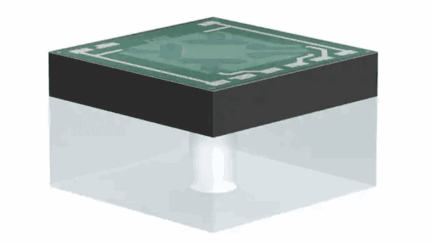 TDK’s MEMS Pressure Sensor Element measures in a range of 0 mbar to 100 mbar