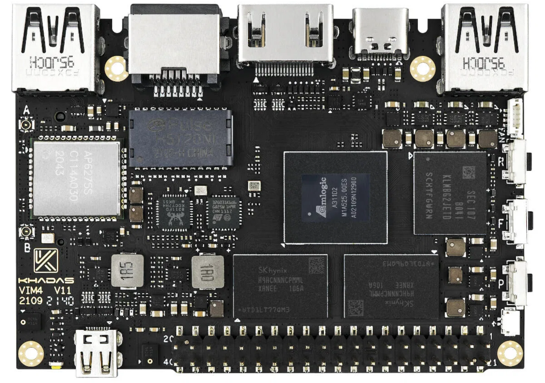 Meet Khadas Vim4 – An 8GB RAM,  Octa-Core Amlogic A311D2 SBC