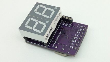 Arduino 2-Digit 0.5″ Common Cathode 7 Segment Display Module