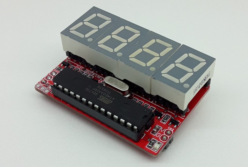 Arduino 4-Digit 0.5″ Common Cathode 7 Segment Display Module ...