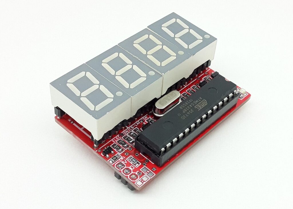 Arduino 4-Digit 0.5″ Common Cathode 7 Segment Display Module