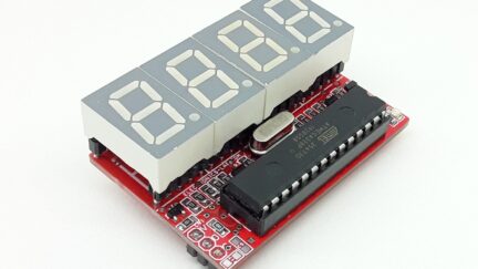 Arduino 4-Digit 0.5″ Common Cathode 7 Segment Display Module